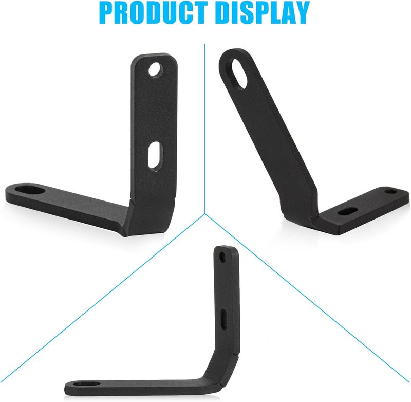 psler Rearview Mirror Down Bracket, Motorcycle Handlebar Rear View Side Mirrort Down Adaptor Bracket Expansion Stand for Rebel CMX500 CMX300 2019-2021, Black - Image 4